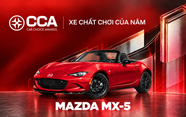 Mazda MX-5 thắng áp đảo hạng mục 'Xe chất chơi của năm' tại Car Choice Awards 2026