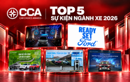 5 sự kiện ngành xe được bình chọn nhiều nhất CCA 2026: Từ màn ra mắt xe đến xuất khẩu ô tô Việt