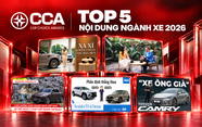 5 nội dung ngành xe được bình chọn nhiều nhất CCA 2026: Từ trải nghiệm xe điện đến những hành trình khác biệt