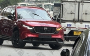 Mazda CX-5 thế hệ mới xuất hiện tại Hà Nội, cho thấy ngày ra mắt không còn xa, thiết kế giống hệt xe nhập Nhật