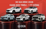 SUV áp đảo Top 5 Xe gia đình 600 triệu - 1 tỷ đồng tại CCA 2026: HR-V ‘chung mâm’ các xe trên phân khúc, Innova Cross là MPV hiếm hoi