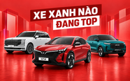 Cuộc đua bình chọn Xe xanh tại CCA 2026 đến hồi gay cấn: J5 SHS-H, Palisade HEV tạo khoảng cách an toàn, VF 8 tạm dẫn đầu nhóm xe điện