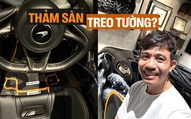 Được hãng tặng phụ kiện kê chân hàng thửa cho McLaren Elva trăm tỷ, Minh Nhựa thắc mắc để xài hay… đóng khung treo tường