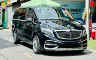 Rao Mercedes-Benz V-Class giá 1,2 tỷ đồng, người bán cho biết riêng tiền độ đã gần 1 tỷ với TV, két sắt, tủ lạnh, ghế 'chủ tịch' kiểu Maybach