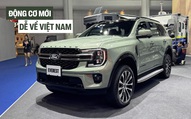 Xem thực tế Ford Everest Platinum 2026 giá quy đổi hơn 1,4 tỷ đồng: Diện mạo thể thao hơn, động cơ mới dễ áp dụng cho cả Việt Nam