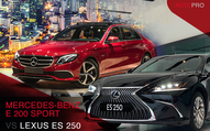 Chênh 223 triệu đồng, chọn Lexus ES 250 hay Mercedes-Benz E 200 Sport: Xe Nhật nhập khẩu đấu xe Đức lắp ráp