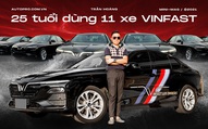 9x sở hữu 11 xe VinFast Lux kinh doanh dịch vụ vận tải: ‘Ngốn nhiên liệu nhưng bảo dưỡng rẻ, làm 5 năm hoàn vốn’