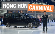  Tôi ngồi thử Hyundai Staria: Thiết kế dị, rộng hơn hẳn Carnival, có 11 ghế nhưng ngồi đều sướng