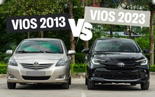 Tôi mang Vios 2013 của nhà ra so kè Toyota Vios 2023 vừa ra mắt: 10 năm vừa thêm, vừa bớt, bạn về phe nào?