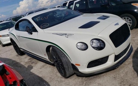 Bentley Continental GT3-R bị hỏng do lũ vừa được bán đấu giá thành công