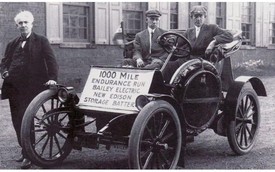Lịch sử vô cùng thú vị của xe ô tô điện