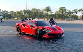 Công an xác minh chủ sở hữu siêu xe Ferrari 488 tông chết người ở Hà Nội