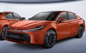 Phác họa thiết kế Toyota Corolla thế hệ mới: Sắc sảo và điệu đà hơn đàn anh Camry