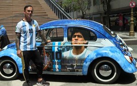 Volkswagen đời cổ mang đậm chất tuyển bóng đá Argentina