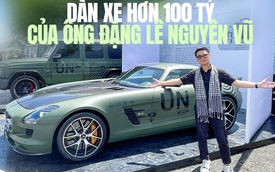 Dàn xe hơn 100 tỷ đồng của ông Đặng Lê Nguyên Vũ: Tầm cỡ thế giới, nhiều siêu phẩm độc nhất Việt Nam