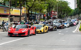 Dàn xe gần 400 tỷ đồng lần đầu diễu hành tại Hà Nội: Koenigsegg Regera và McLaren Senna chiếm sóng