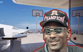Bên trong siêu du thuyền xa hoa được mệnh danh là 'dinh thự nổi' của vận động viên tỷ phú Michael Jordan