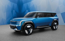 SUV cỡ lớn Kia EV9 chủ lực bắt đầu thử nghiệm công khai, sẽ ra mắt trong năm sau