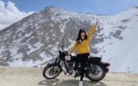 Trải nghiệm khó quên ở Ladakh - Tiểu Tây Tạng của cô gái Việt: Thời tiết lạnh buốt, móng tay và tóc gãy vì khô, shock độ cao khi băng đèo cao nhất thế giới…