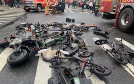 Xe đạp điện dùng pin Trung Quốc gây ra vấn nạn cháy nổ tại New York