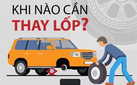 Kinh nghiệm lái xe: Bạn có biết tuổi thọ của lốp là bao lâu và khi nào cần phải thay lốp???