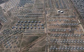 Tham quan bãi đỗ của gần 4.000 chiếc máy bay "nghỉ hưu"
