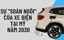 Hơn một nửa số ô tô bán ra tại Mỹ năm 2030 sẽ là xe điện