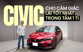 Chủ Honda Civic 2022: ‘Ồn nhưng vẫn mua vì lái hay và vợ không bị say xe'