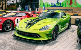 'Siêu rắn' Dodge Viper ACR Snakeskin độc nhất Việt Nam: Giới hạn 31 chiếc trên toàn thế giới, có tiền cũng khó mua