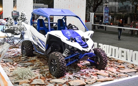 Yamaha trưng bày dàn xe độc lạ tại Đà Nẵng: Có đủ loại xe cho mọi địa hình