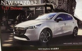 Lộ thiết kế Mazda2 2023: Có bản trông như xe điện, người dùng xe cũ không sợ lỗi mốt