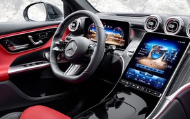 Lộ diện nội, ngoại thất Mercedes-Benz GLC Coupe 2023: Màn hình siêu lớn là thay đổi đáng kể nhất