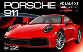 Porsche 911 thắng cách biệt giải ‘Vô lăng xe sang 2022’