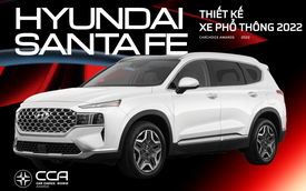 Hyundai Santa Fe thắng giải ‘Thiết kế xe phổ thông 2022’