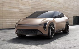 Kia EV3, EV4 concept ra mắt: Thiết kế như xe tương lai, nội thất không tìm nổi một nút bấm