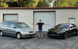 YouTuber nổi tiếng độ động cơ Tesla cho Honda Odyssey, tăng tốc 'ăn đứt' nhiều mẫu xe thể thao
