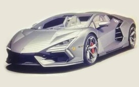 Thiết kế Lamborghini chắc cũng 'nhàn': Đàn em Aventador lộ diện mạo với nhiều chi tiết giống siêu xe nửa thập kỷ trước