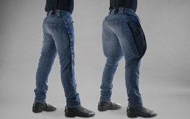Quần jeans tự phồng như túi khí giúp bảo vệ người đi xe máy khi xảy ra tai nạn, có giá bán cao đến bất ngờ