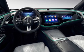 Mercedes E-Class 2023 lần đầu khoe nội thất có sẵn TikTok, màn to và nhiều chưa từng thấy, xịn hơn cả S-Class
