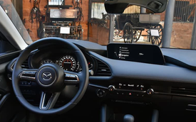 Đội thiết kế Mazda3 lại nhàn, chỉ bê thêm màn hình khủng vào là sắp có phiên bản nâng cấp mới