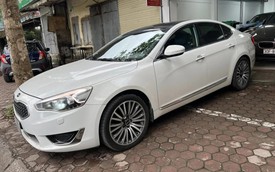 Có gần 600 triệu mà không mua Vios mới thì có thể cân nhắc chiếc Kia Cadenza này: Đời 2015, chạy 13 vạn km, quá nhiều 'option'