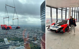 Cẩu siêu xe McLaren giá 2 triệu USD lên penthouse tầng 57 bị chỉ trích là 'khoe của', chủ xe phản bác 'mọi người giận dữ vì tôi có quá nhiều tiền'