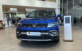 VW T-Cross bản trưng bày được giảm 244 triệu tại đại lý: Cùng cỡ Seltos nhưng đắt ngang Sorento dù giảm giá mạnh