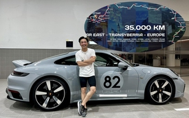 Cường Đô la đăng ký tour xuyên Á-Âu bằng Porsche 911 hàng hiếm vừa mua: Tự lái hơn 35.000km, qua 16 nước