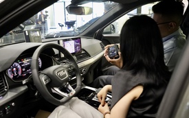 Xe Audi chính hãng tích hợp thiết bị VIETMAP: Màn hình ‘zin’ dùng như Android, giao diện đã được tùy biến