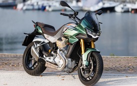 Moto Guzzi V100 Mandello ra mắt: Áp dụng hệ thống khí động học, sẽ ra mắt Việt Nam trong tháng 8 tới