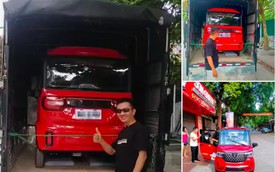 Ô tô điện mini Trung Quốc nhập lậu được bán tràn lan