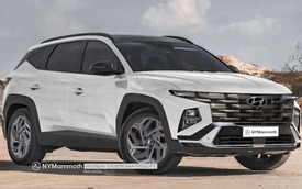 Hyundai Tucson 2024 ra mắt năm sau: Nội thất nhiều điểm mới, màn hình cong giống Santa Fe