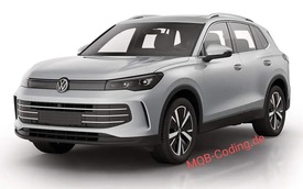 VW Tiguan 2024 lộ ảnh hoàn chỉnh: Trông gần như xe điện, ra mắt cuối năm nay