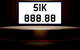 Người trúng đấu giá hơn 32 tỉ đồng cho biển số xe 51K-888.88 vẫn "bặt vô âm tín"